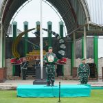 Upacara Mingguan Korem 162/Wira Bhakti, Momentum Tingkatkan Disiplin dan Semangat Pengabdian