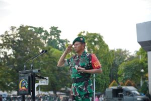 Apel Gelar Pasukan, Korem 162/WB Tegaskan Kesiapan Pam VVIP Kunjungan Presiden RI di NTB
