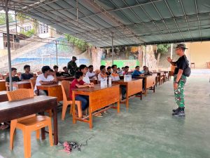 Tim Trauma Healing Korem 162/WB Hadir Berikan Penguatan Psikologis bagi Korban Bencana di NTT