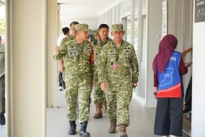 Pangdam XXX/Rinambora Mewakili Panglima TNI Melaksanakan Peninjauan Kesiapan Penyelenggaraan Indonesian GP 2026